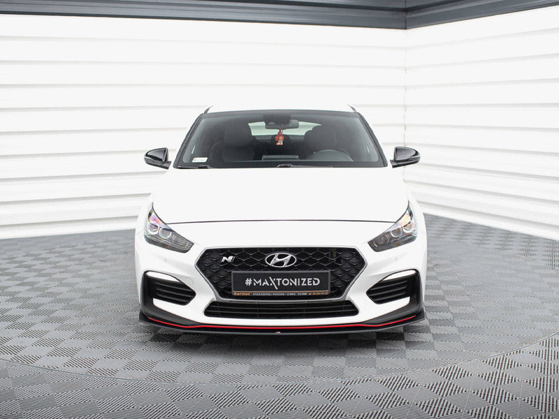 Maxton Design - STREET PRO FRONT SPLITTER HYUNDAI I30 N MK3 HATCHBACK/ FASTBACK (2017-2020)