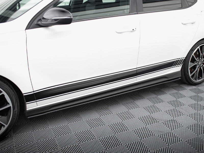 Maxton Design - Street PRO Side Skirt Diffusers V.1 Hyundai I30 N / N-Line Hatchback / Fastback Mk3 / Mk3 Facelift