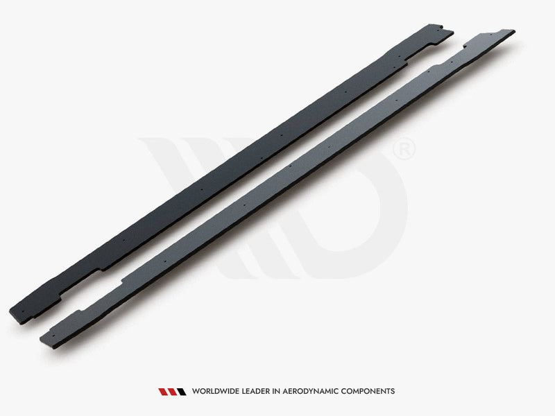 Maxton Design - Street PRO Side Skirt Diffusers V.1 Hyundai I30 N / N-Line Hatchback / Fastback Mk3 / Mk3 Facelift