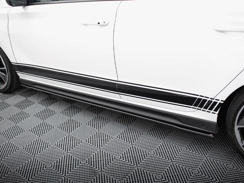 Maxton Design - Street PRO Side Skirt Diffusers V.1 Hyundai I30 N / N-Line Hatchback / Fastback Mk3 / Mk3 Facelift