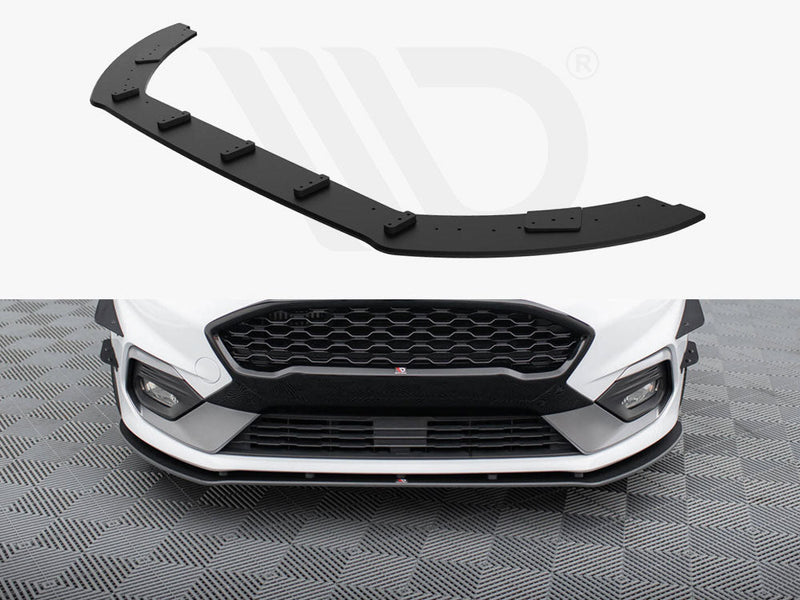 Maxton Design - STREET PRO DURABILITY FRONT SPLITTER FORD FIESTA MK8/8.5 ST / ST-LINE (2017-)