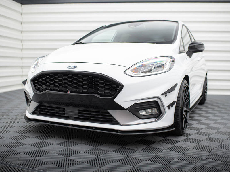 Maxton Design - STREET PRO DURABILITY FRONT SPLITTER FORD FIESTA MK8/8.5 ST / ST-LINE (2017-)