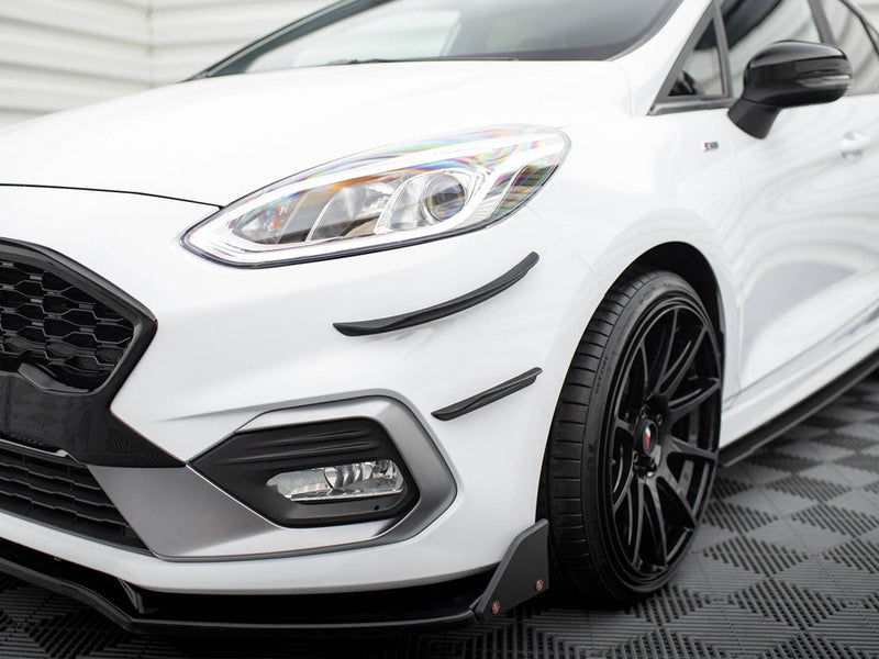 Maxton Design - Front Bumper Wings (Canards) V.3 Ford Fiesta Mk8 ST / ST-Line)
