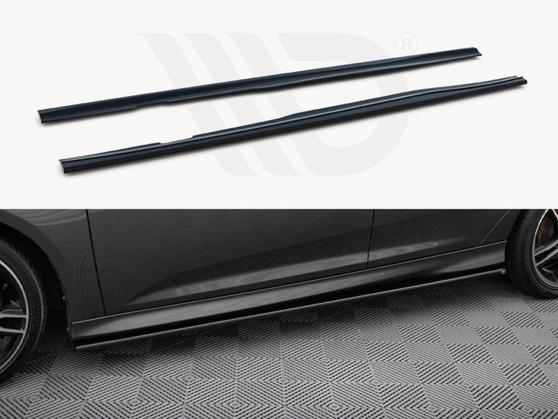 Maxton Design - SIDE SKIRTS DIFFUSERS FORD FOCUS ST / ST-LINE MK3 / MK3 FL HATCHBACK / ESTATE