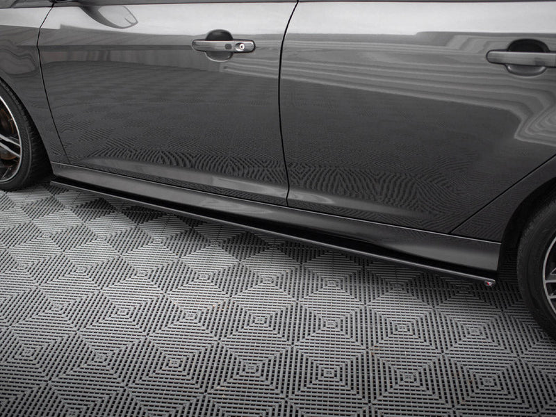 Maxton Design - SIDE SKIRTS DIFFUSERS FORD FOCUS ST / ST-LINE MK3 / MK3 FL HATCHBACK / ESTATE