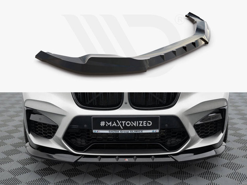 Maxton Design - Front Splitter V.1 BMW X4 M F98