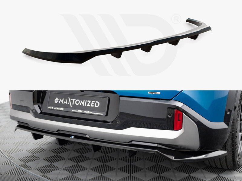 Maxton Design - Rear Splitter (Vertical Bars) Kia EV9 GT-Line Mk1