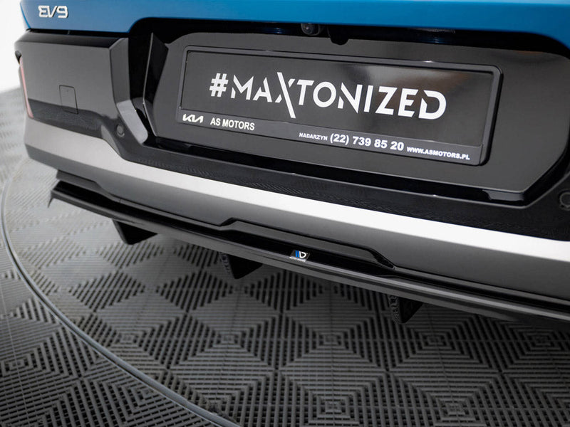 Maxton Design - Rear Splitter (Vertical Bars) Kia EV9 GT-Line Mk1