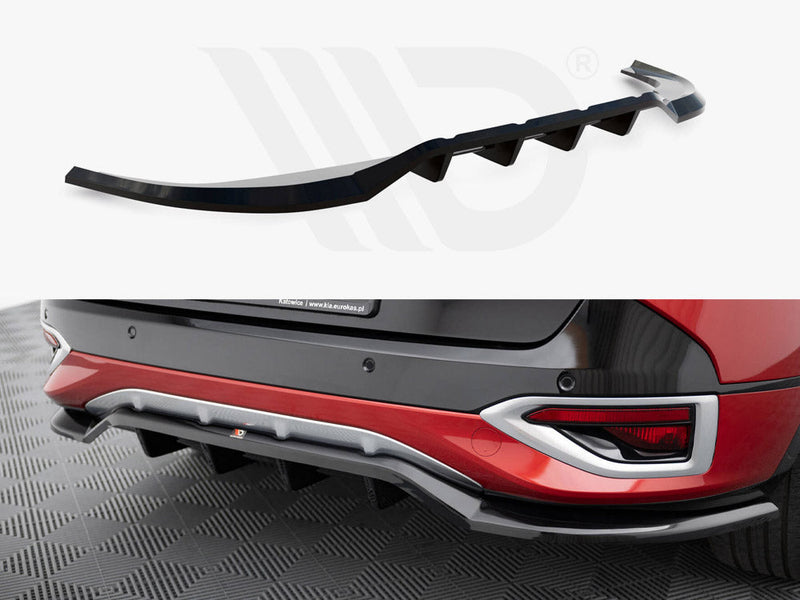 Maxton Design - Rear Splitter (Vertical Bars) Kia Sportage GT-Line Mk5