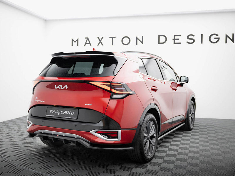 Maxton Design - Rear Splitter (Vertical Bars) Kia Sportage GT-Line Mk5