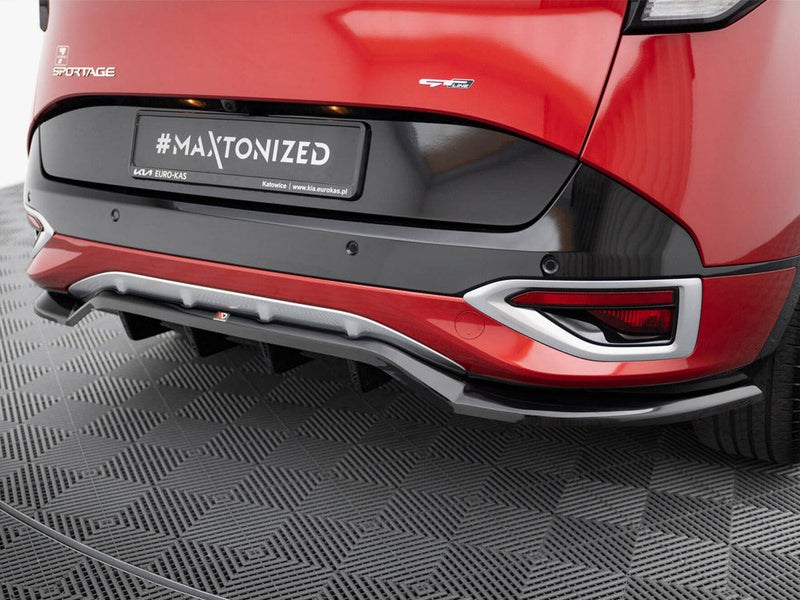 Maxton Design - Rear Splitter (Vertical Bars) Kia Sportage GT-Line Mk5