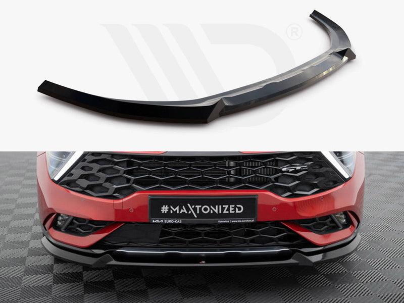 Maxton Design - Front Splitter V.1 Kia Sportage GT-Line Mk5