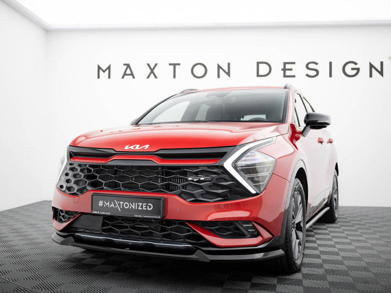 Maxton Design - Front Splitter V.1 Kia Sportage GT-Line Mk5