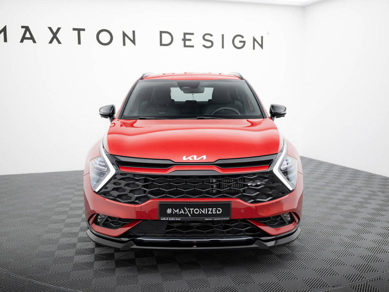 Maxton Design - Front Splitter V.1 Kia Sportage GT-Line Mk5