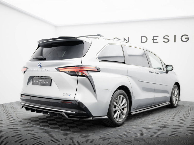 Maxton Design - Rear Splitter (Vertical Bars) Toyota Sienna Mk4