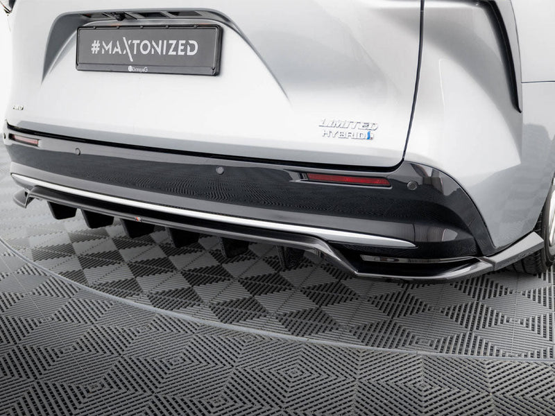 Maxton Design - Rear Splitter (Vertical Bars) Toyota Sienna Mk4