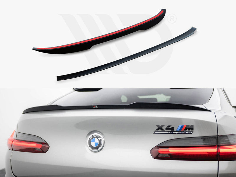 Maxton Design - Lower Spoiler CAP BMW X4 M Sport G02 / X4 M F98