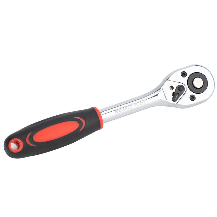 3 Piece 1/2" 3/8" & 1/4" Ratchet Set Drive Heavy Duty Ratchet Socket UK