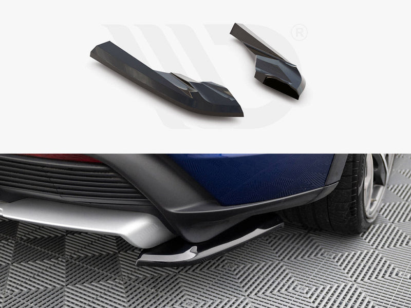 Maxton Design - Rear Side Splitters Porsche Taycan Cross Turismo 4S