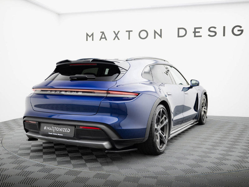 Maxton Design - Rear Side Splitters Porsche Taycan Cross Turismo 4S