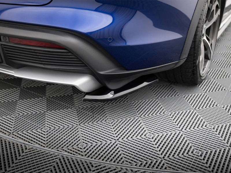 Maxton Design - Rear Side Splitters Porsche Taycan Cross Turismo 4S