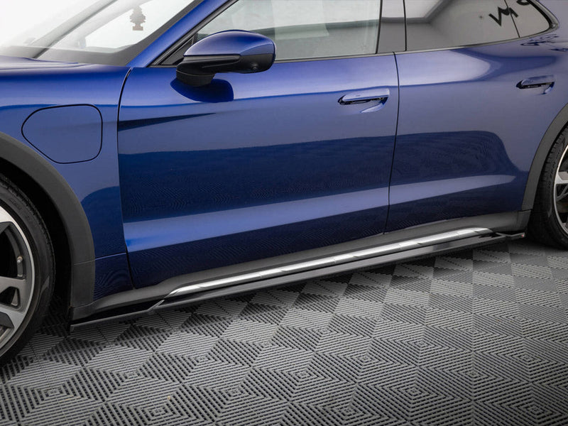 Maxton Design - Side Skirts Diffusers Porsche Taycan Cross Turismo 4S
