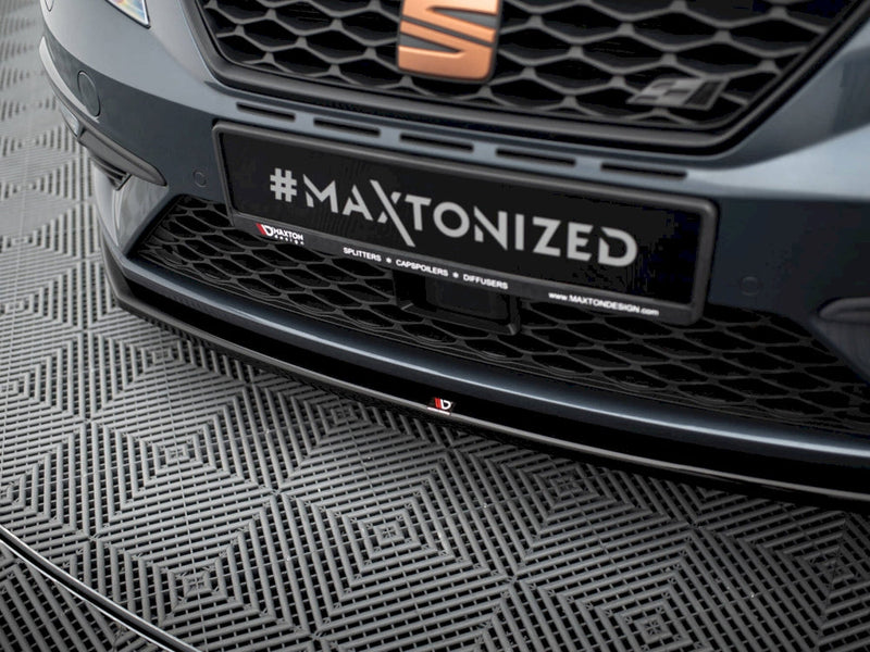 Maxton Design - FRONT SPLITTER V.1 SEAT LEON MK 3.5 CUPRA/FR (2017-2020)
