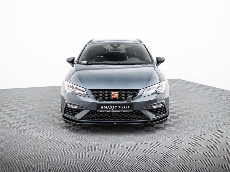 Maxton Design - FRONT SPLITTER V.2 SEAT LEON MK 3.5 CUPRA/FR (2017-2020)