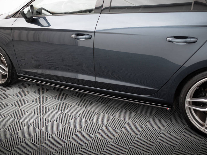 Maxton Design - SIDE SKIRTS DIFFUSERS V.1 SEAT LEON MK 3.5 CUPRA/ FR / CUPRA