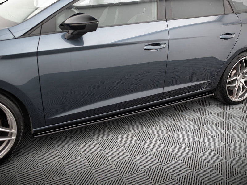 Maxton Design - SIDE SKIRTS DIFFUSERS V.2 SEAT LEON MK 3.5 CUPRA / CUPRA ESTATE