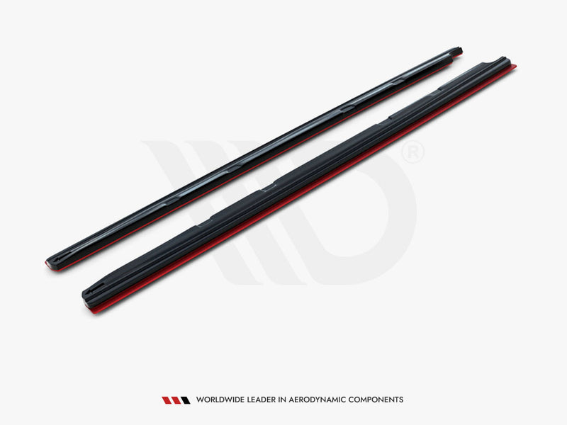 Maxton Design - SIDE SKIRTS DIFFUSERS V.3 SEAT LEON MK3 CUPRA/ FR FACELIFT (2012-2019)