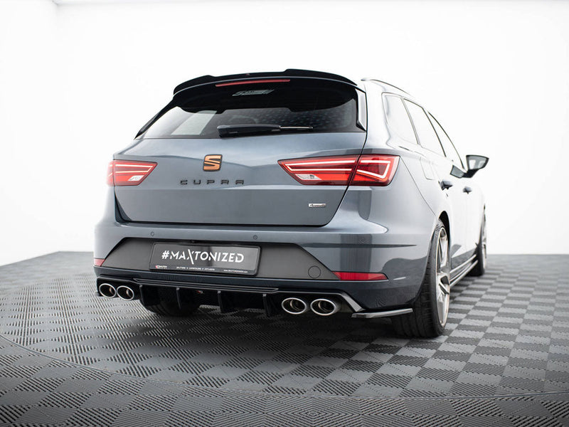Maxton Design - Rear Valance V.3 Seat Leon Cupra ST Mk3 FL