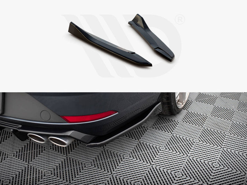 Maxton Design - Rear Side Splitters V.3 Seat Leon Cupra Mk3 FL Sportstourer (2017-2019)