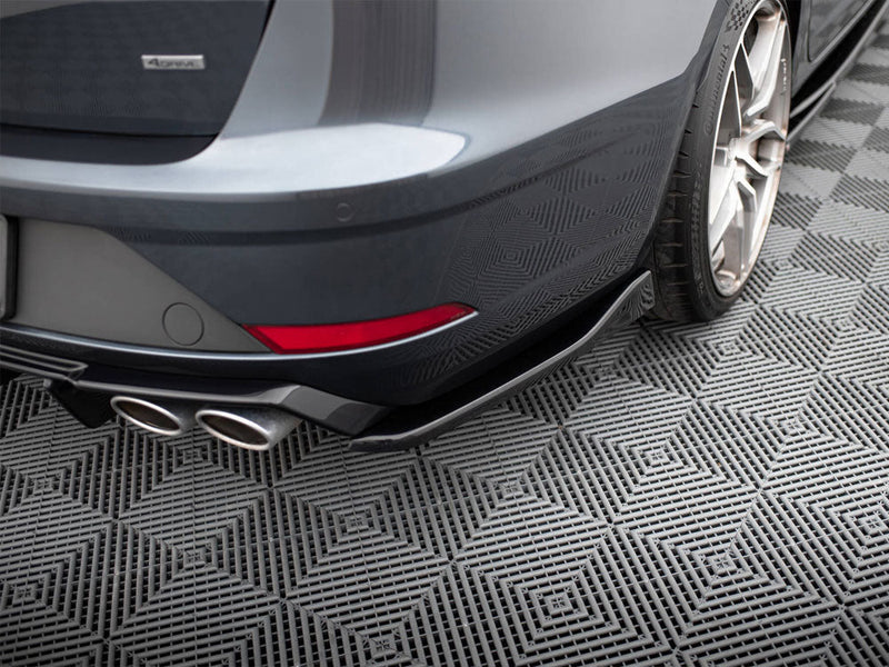 Maxton Design - Rear Side Splitters V.3 Seat Leon Cupra Mk3 FL Sportstourer (2017-2019)