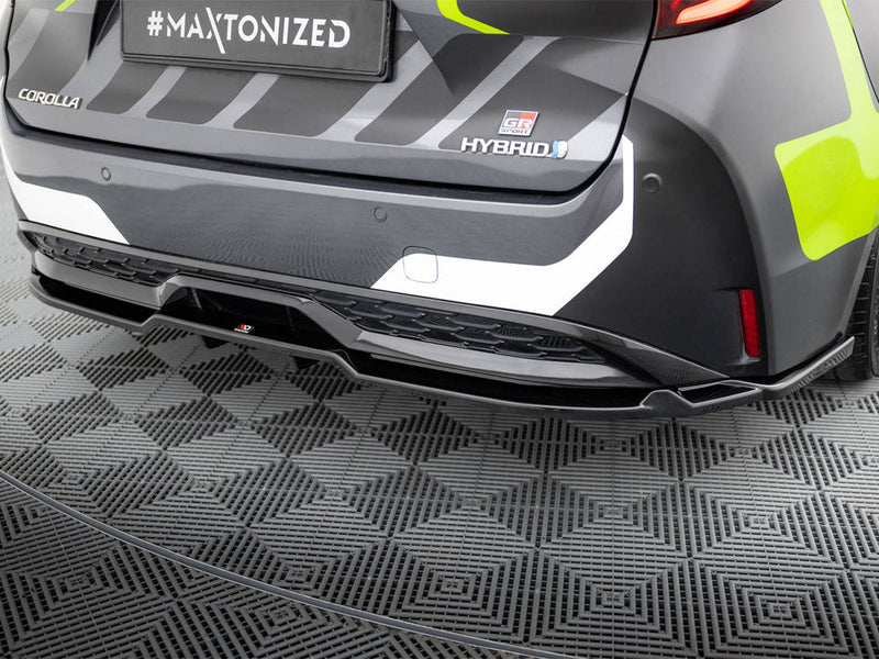Maxton Design - Rear Splitter (Vertical Bars) Toyota Corolla GR Sport Touring Sports XII