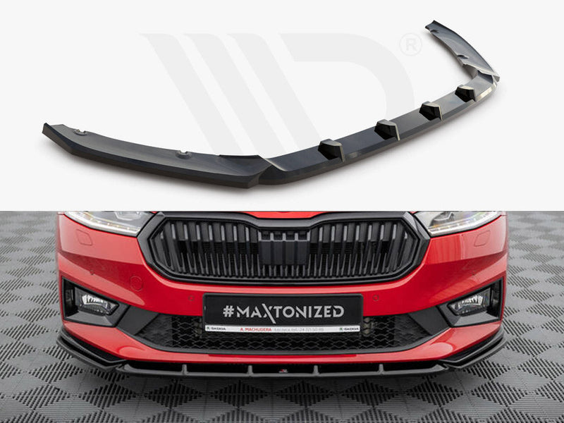 Maxton Design - Front Splitter Skoda Fabia Monte Carlo Mk4