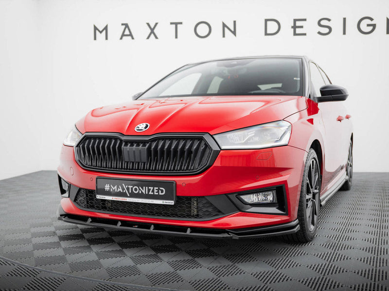 Maxton Design - Front Splitter Skoda Fabia Monte Carlo Mk4