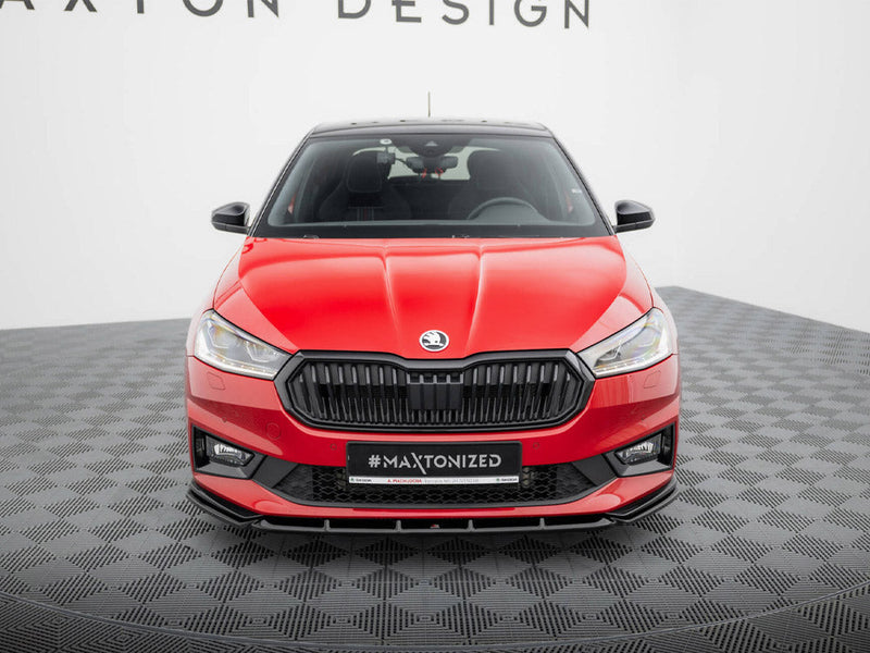 Maxton Design - Front Splitter Skoda Fabia Monte Carlo Mk4