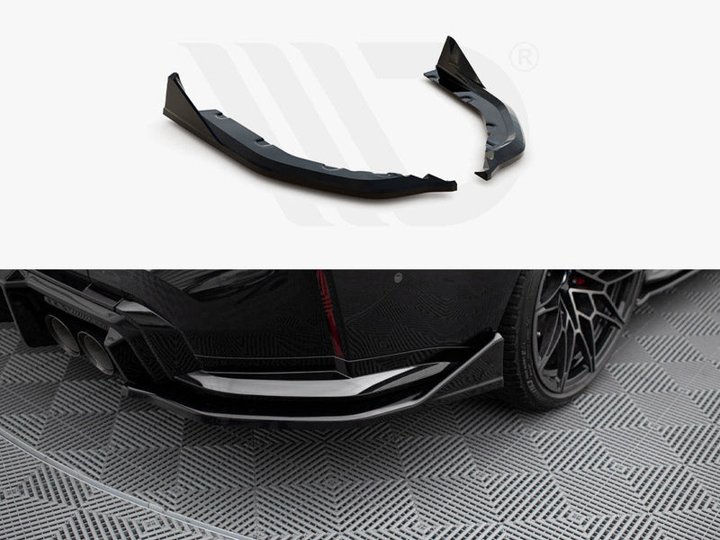 Maxton Design - Rear Side Splitters V.6 CSL Look BMW M3 G80