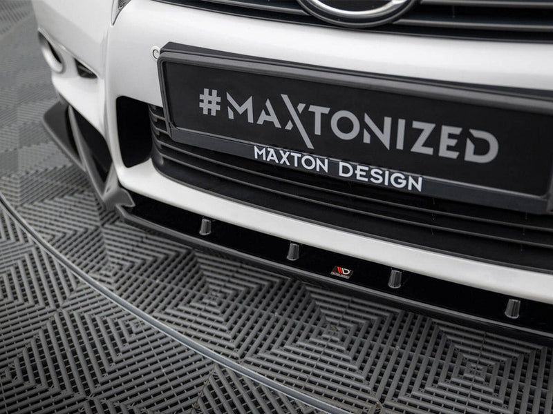 Maxton Design - Front Splitter V.2 Lexus GS Mk4 (L10)