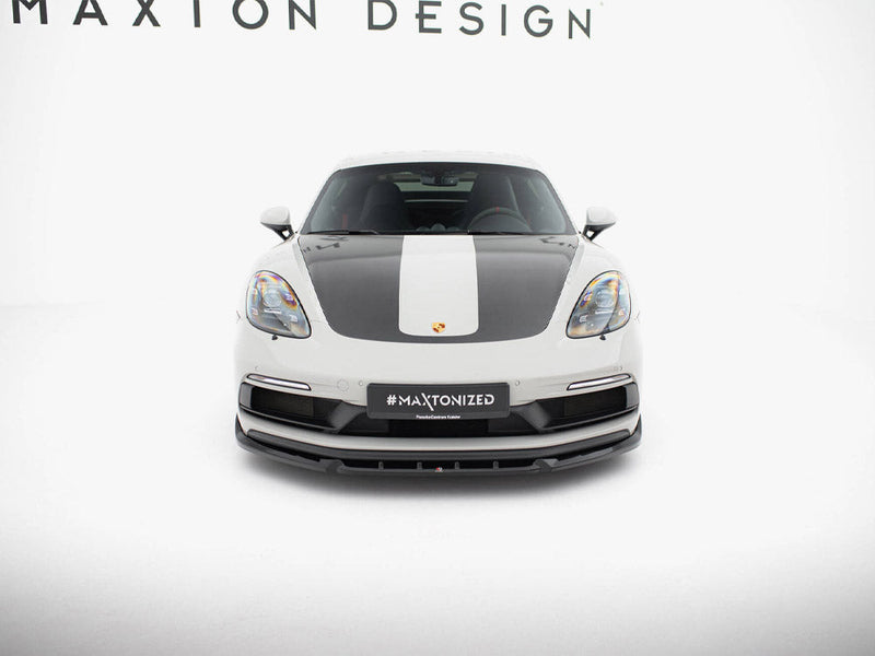 **CLEARANCE** Maxton Design - Front Splitter V.2 Porsche 718 Cayman GTS 982c (NO RETURN)