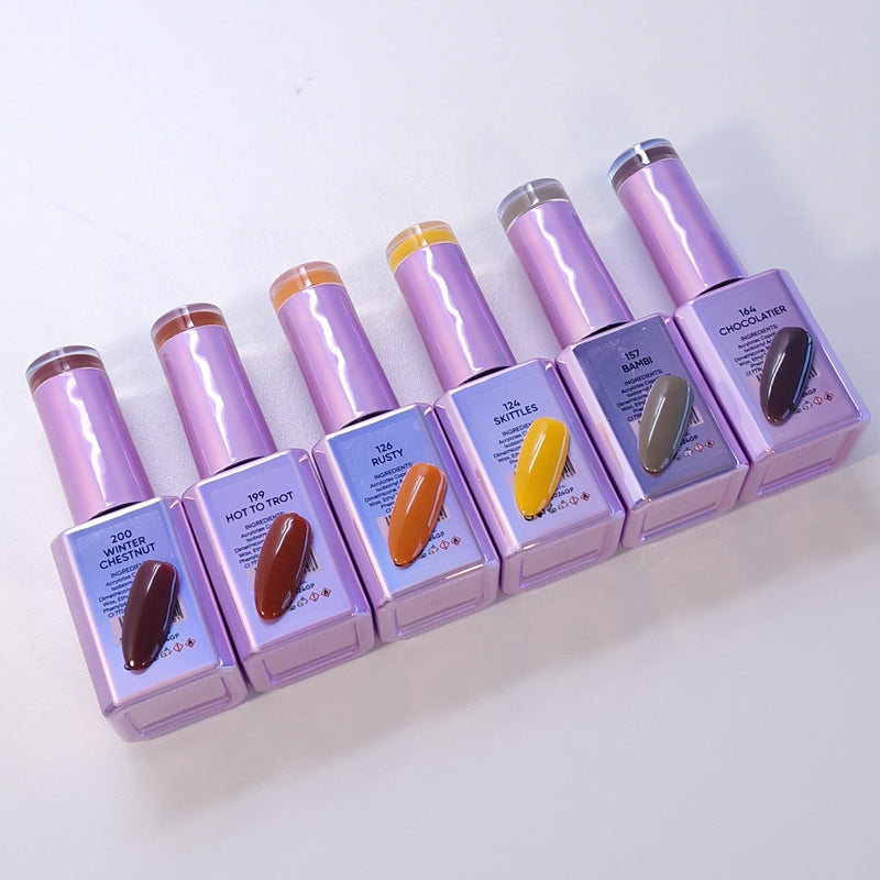 SPICE IT UP Collection of 6 - hema free Gel Polish