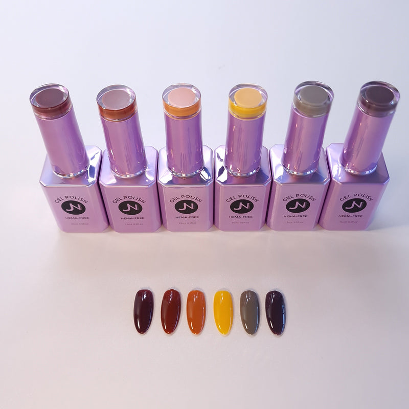 SPICE IT UP Collection of 6 - hema free Gel Polish