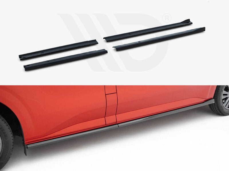 Maxton Design - Side Skirts Diffusers Ford Transit Custom L2 / Tourneo Custom L2 Mk2