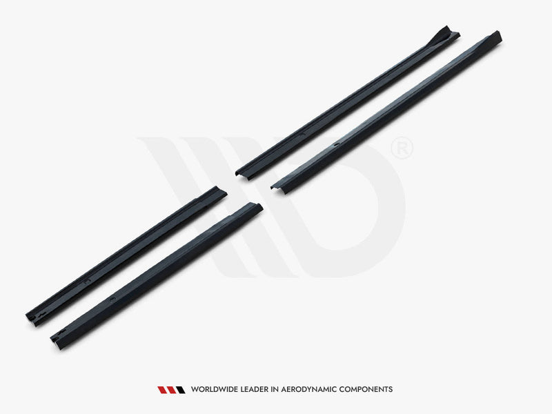 Maxton Design - Side Skirts Diffusers Ford Transit Custom L2 / Tourneo Custom L2 Mk2