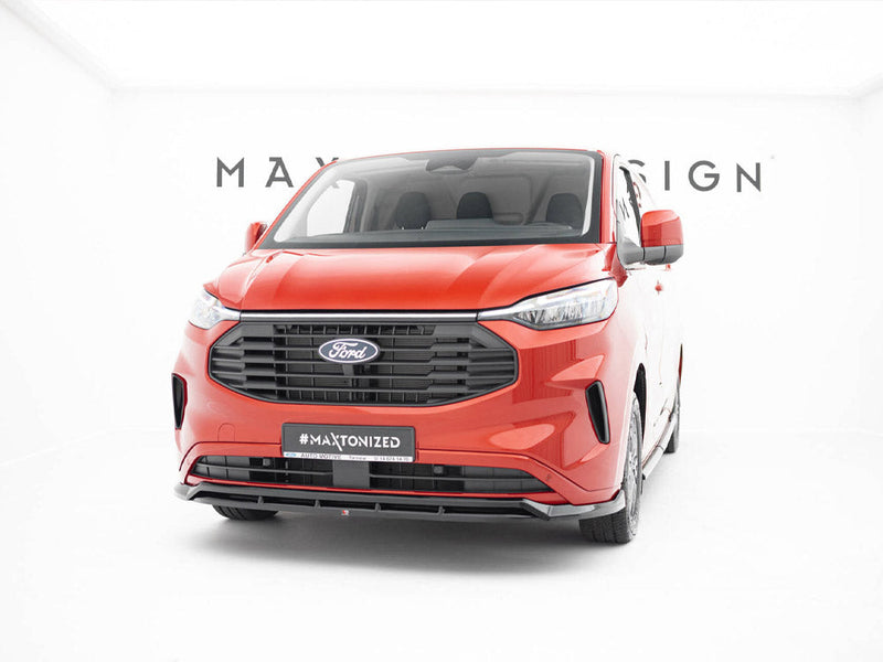 Maxton Design -  Front Splitter V.2 Ford Transit Custom / Tourneo Custom Mk2