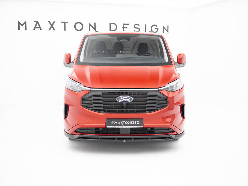 Maxton Design -  Front Splitter V.2 Ford Transit Custom / Tourneo Custom Mk2