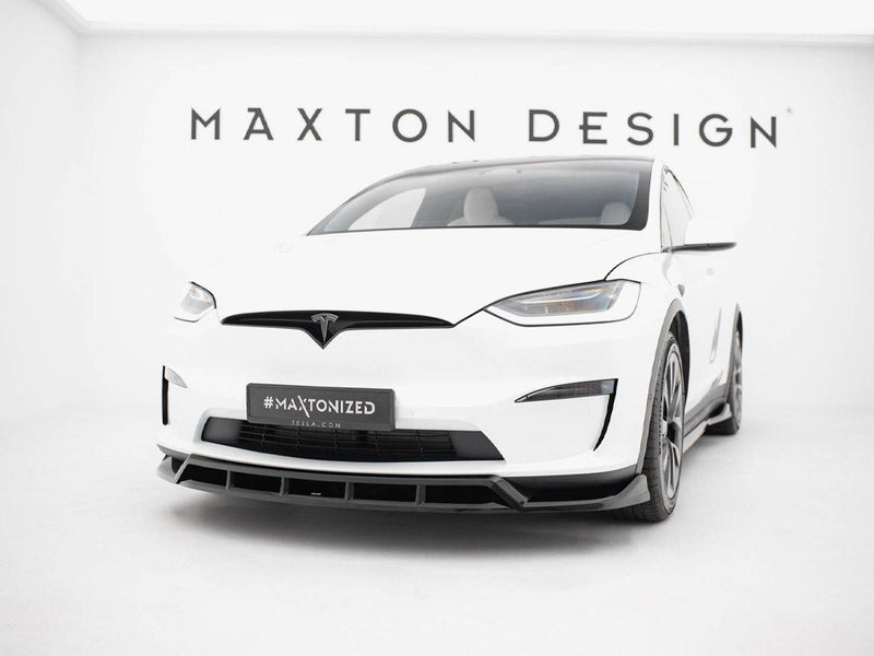 Maxton Design - Front Splitter V.3 Tesla Model X Mk1 Facelift