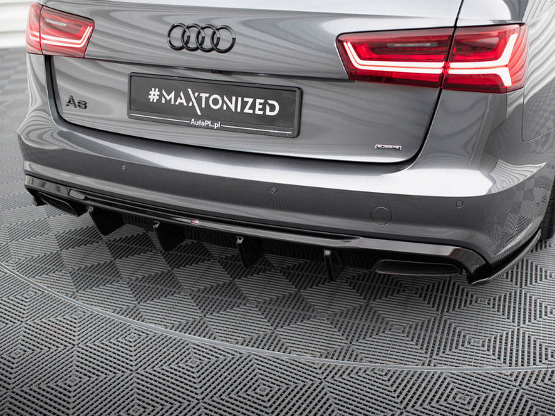 Maxton Design - Rear Valance V.2 Audi A6 / A6 C7 S-Line / S6 C7 Facelift