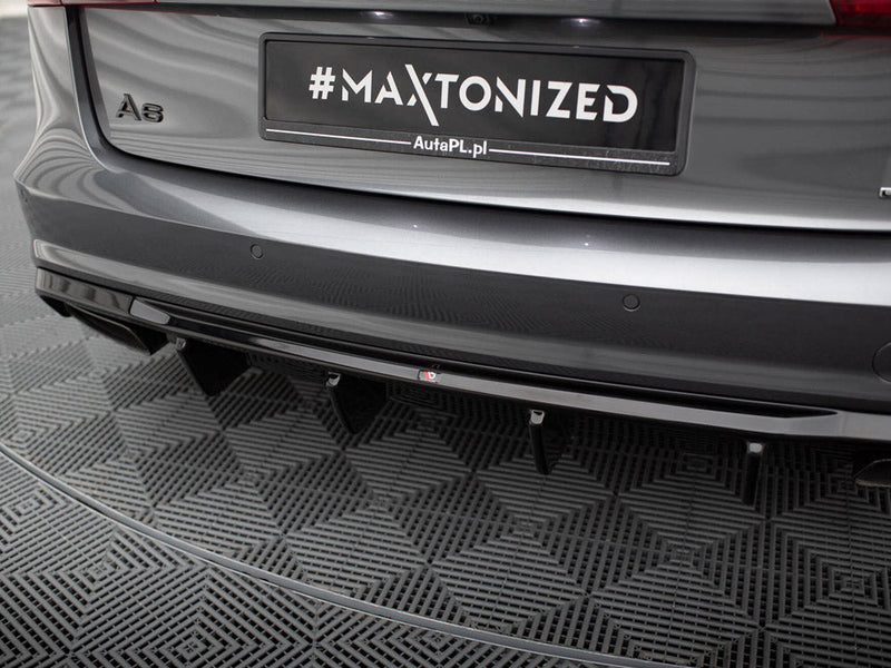 Maxton Design - Rear Valance V.2 Audi A6 / A6 C7 S-Line / S6 C7 Facelift